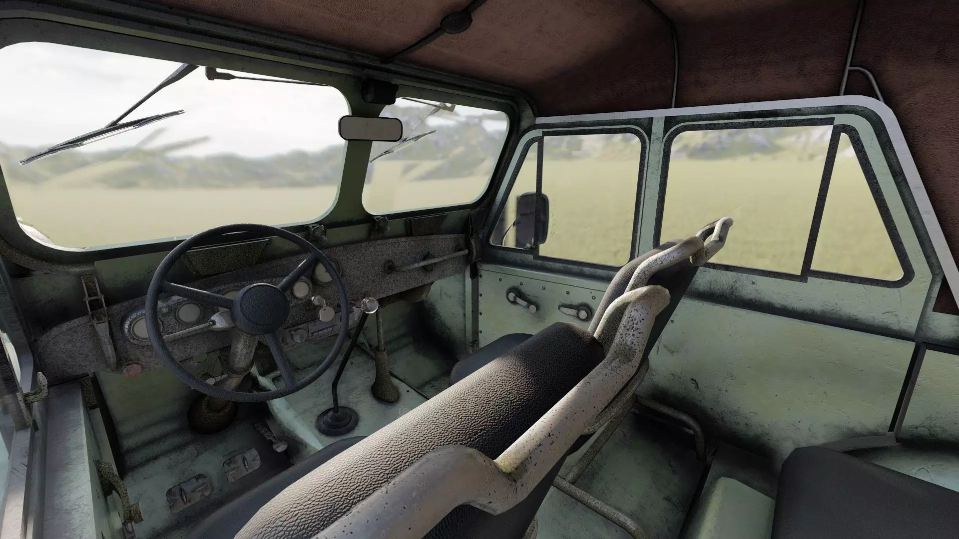 GAZ 69 3D model_19