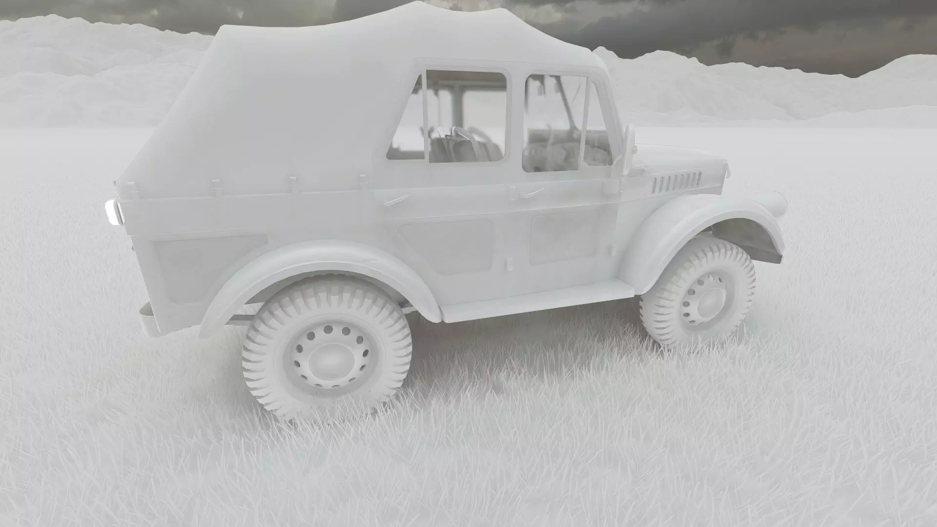 GAZ 69 3D model_33