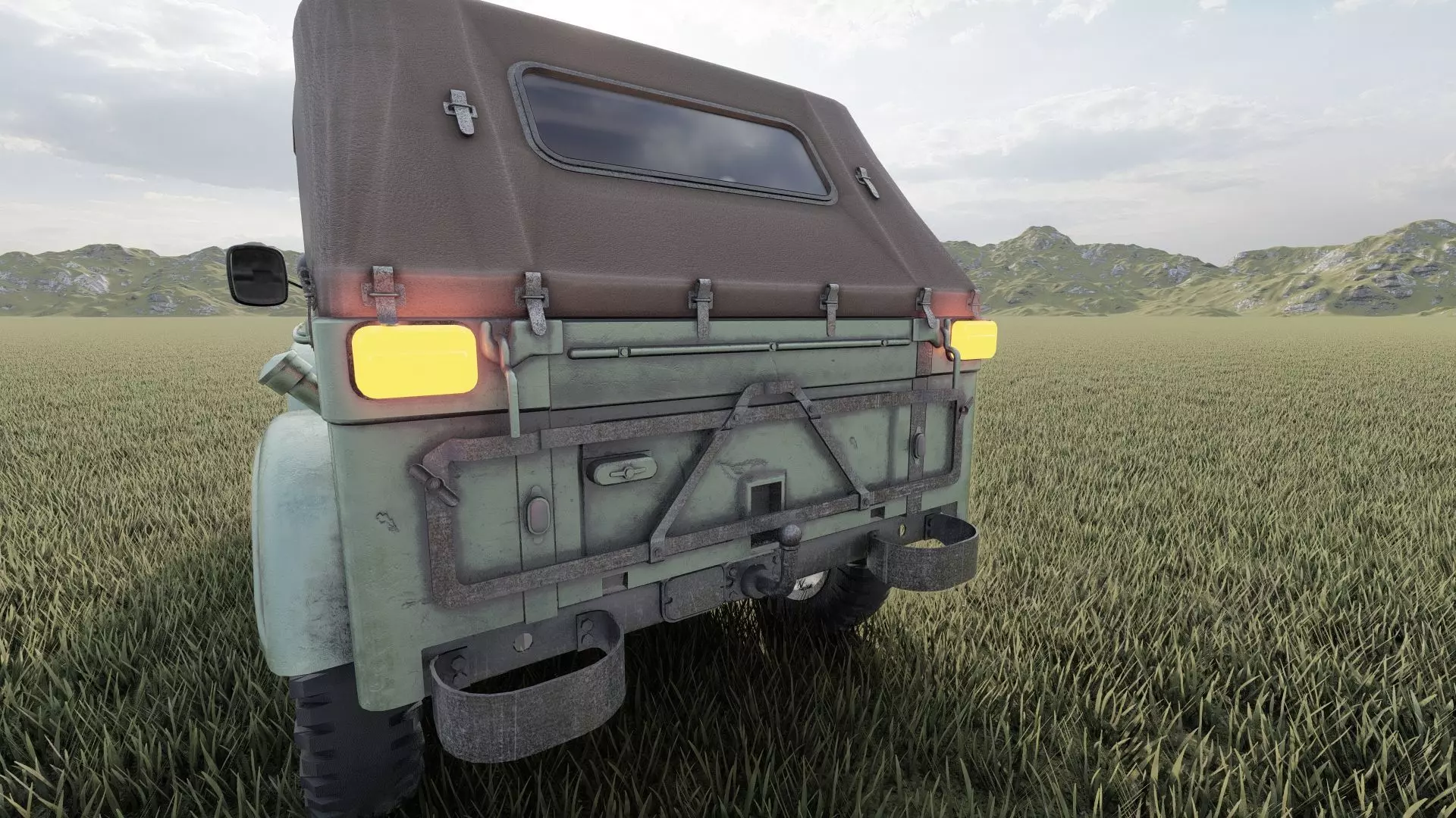 GAZ 69 3D model_11