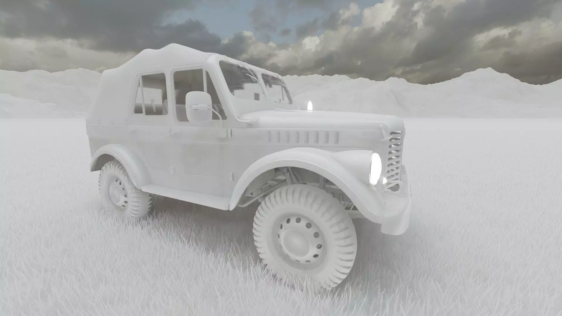 GAZ 69 3D model_34