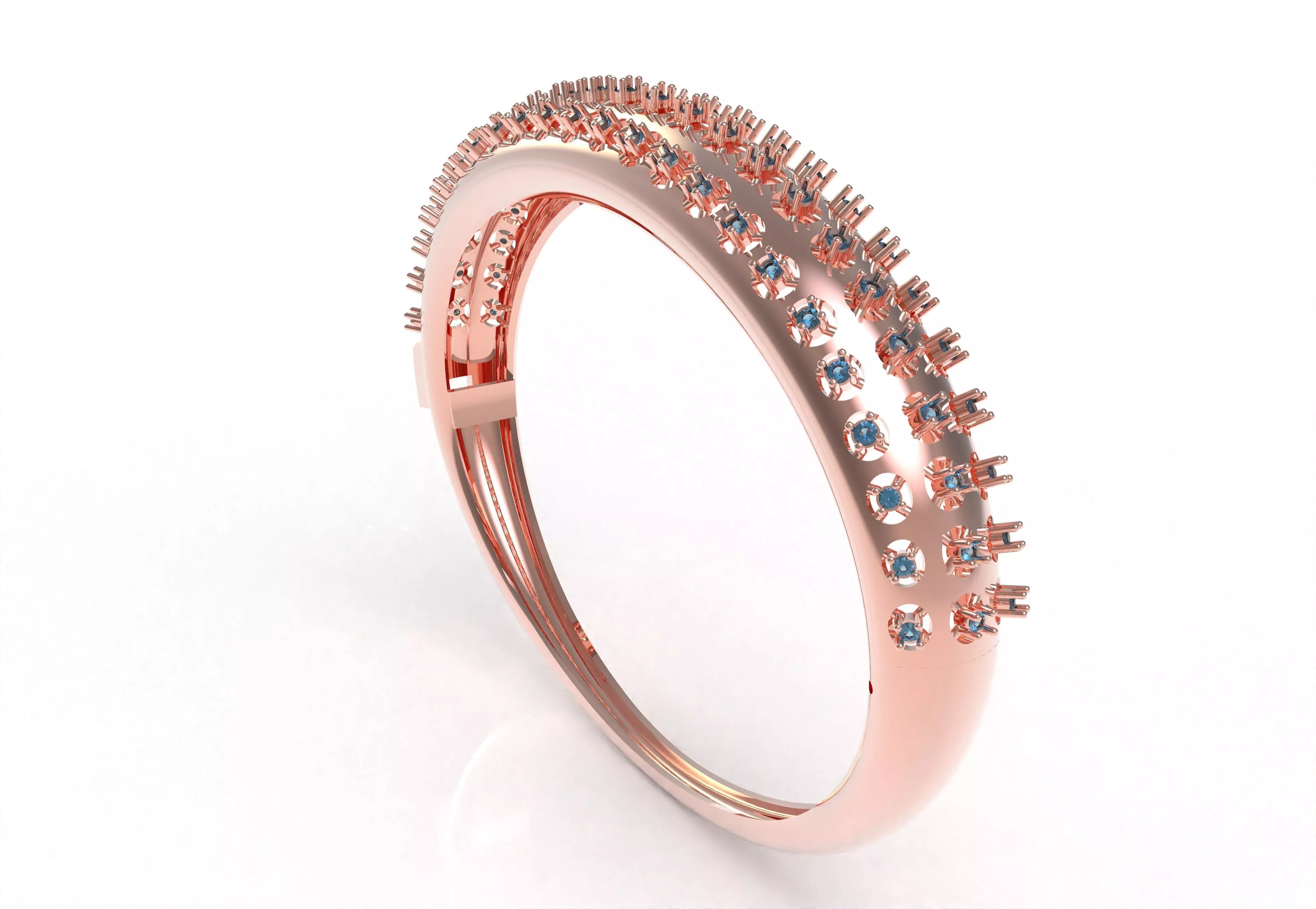 Art Deco Bracelet 29 3D print model_16