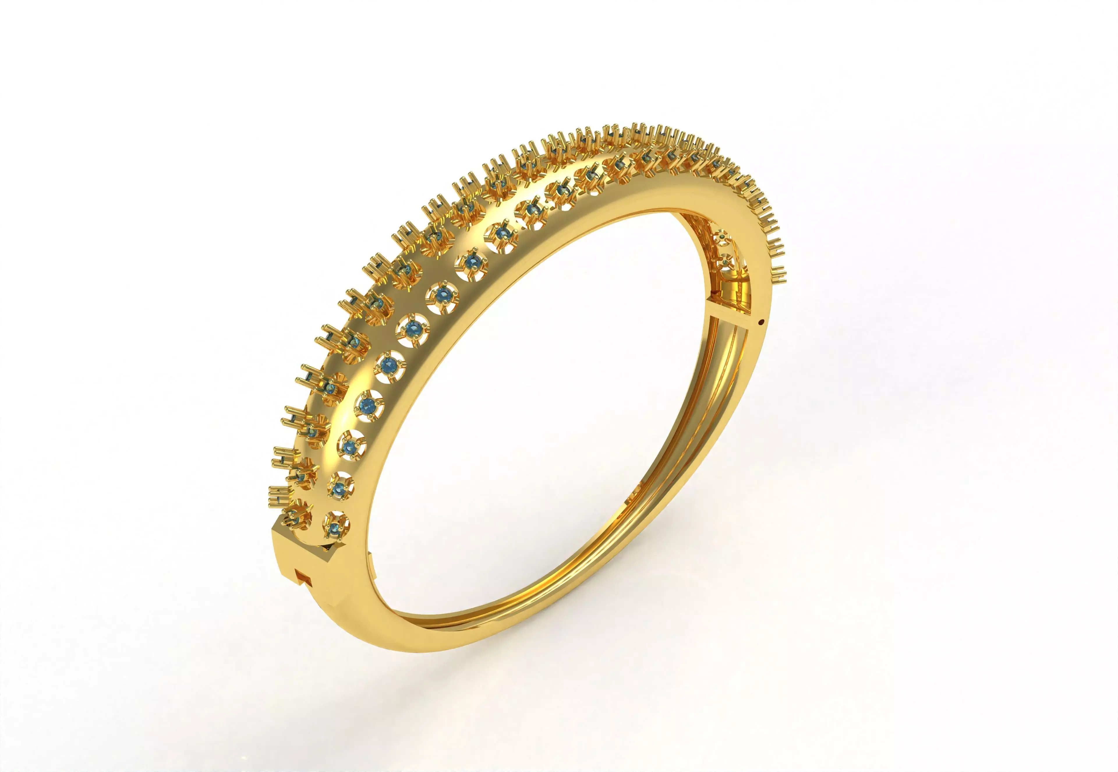 Art Deco Bracelet 29 3D print model_24