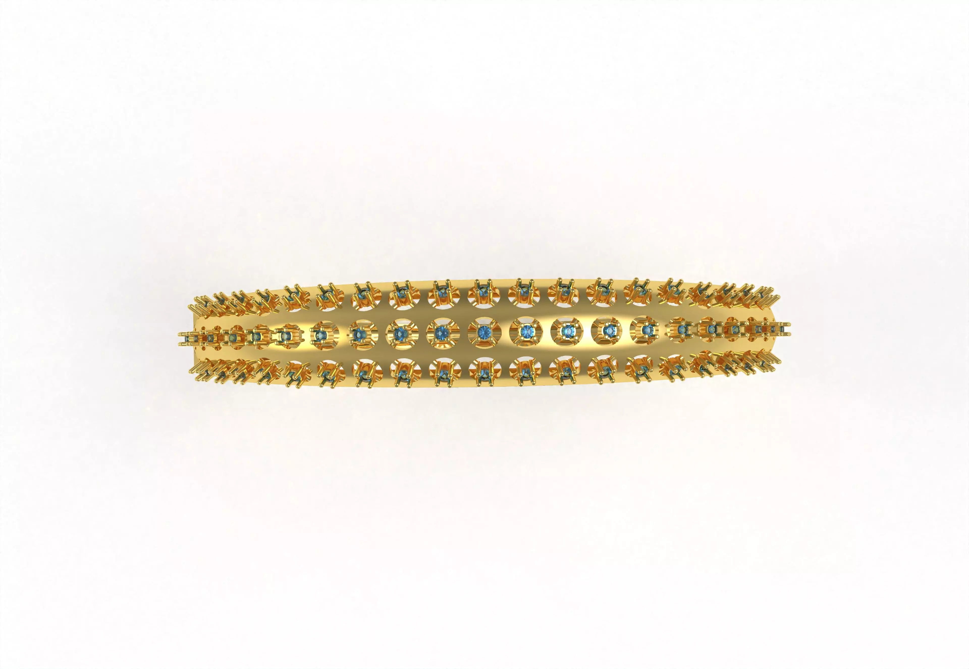 Art Deco Bracelet 29 3D print model_28