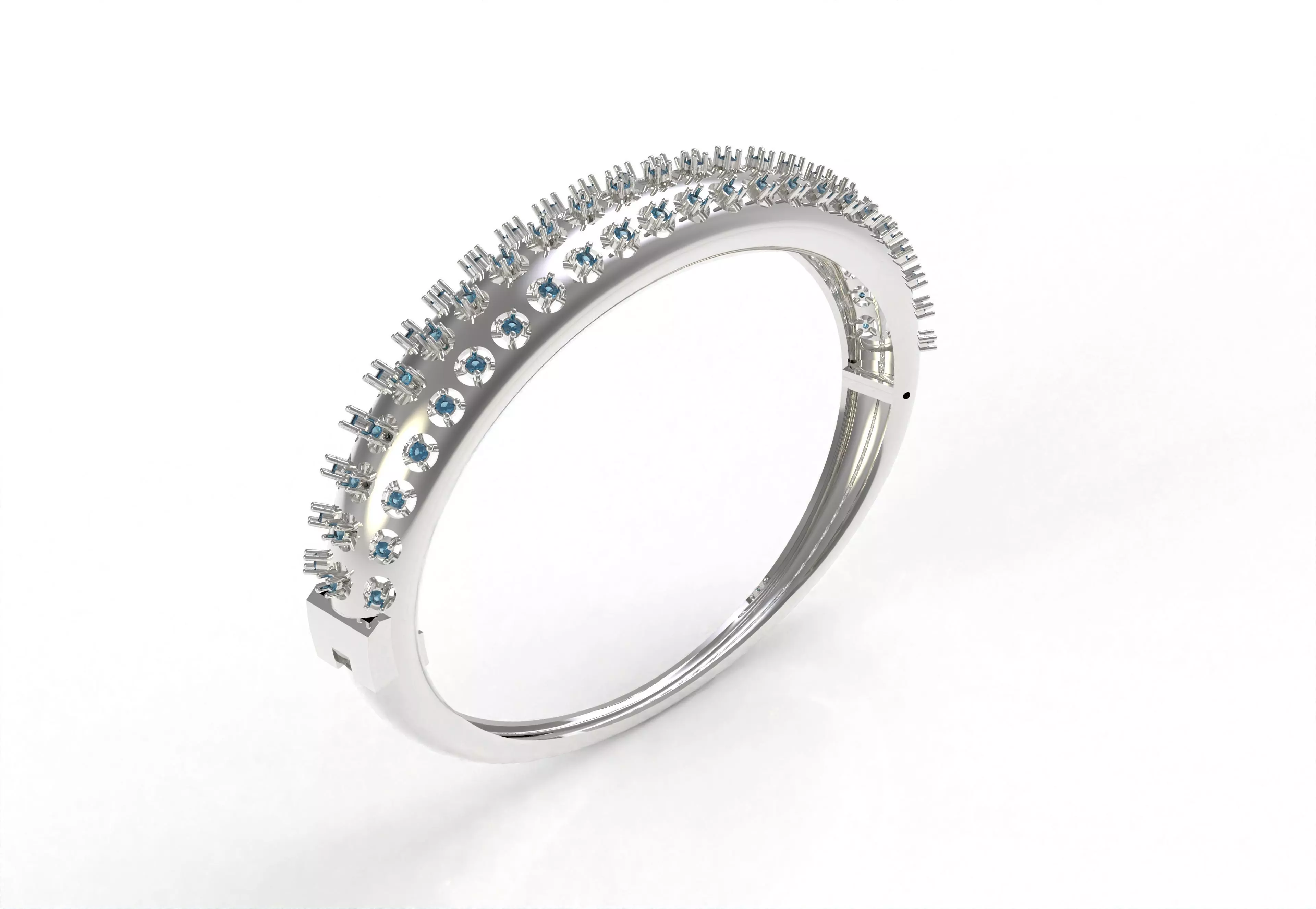 Art Deco Bracelet 29 3D print model_7