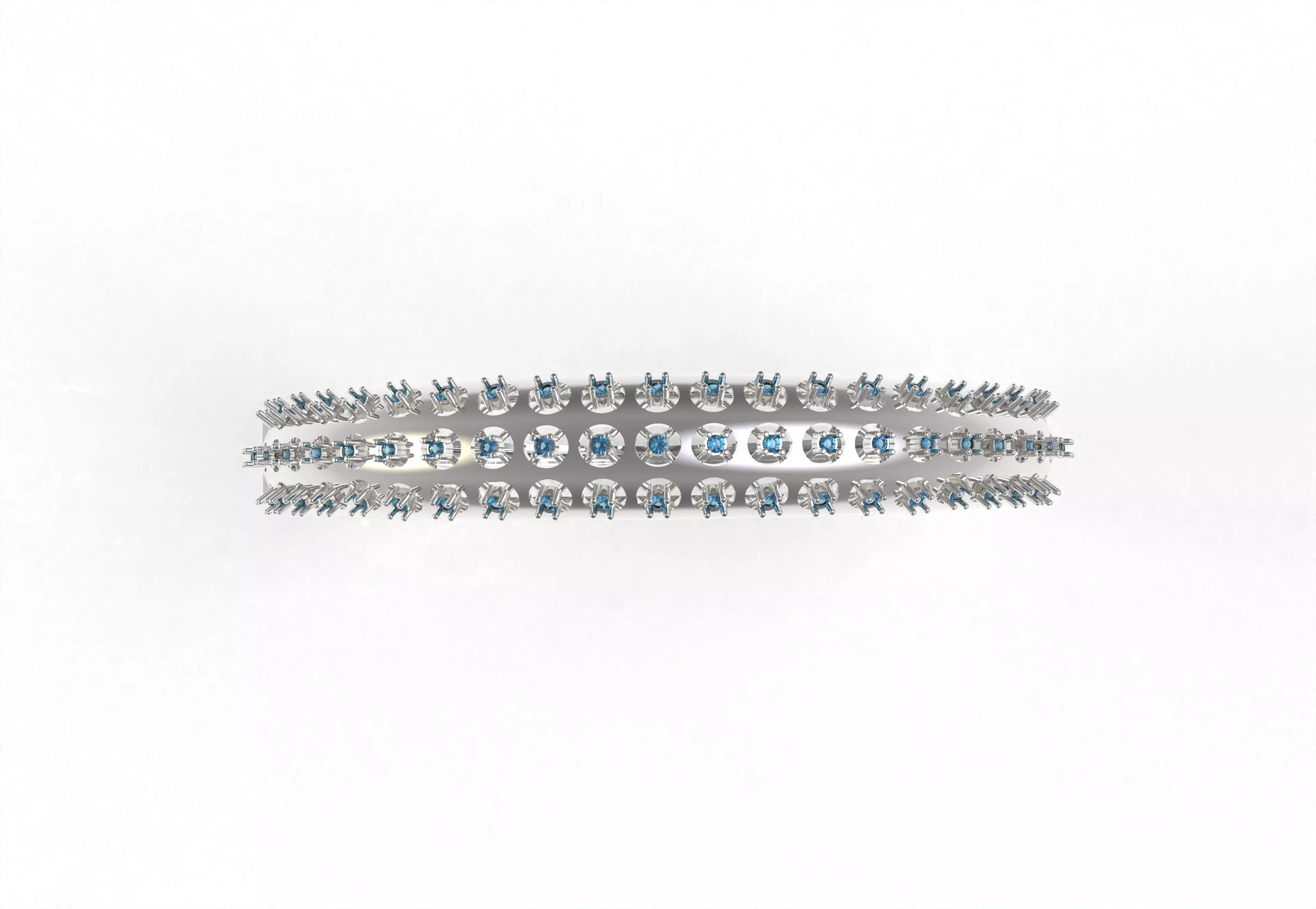 Art Deco Bracelet 29 3D print model_8