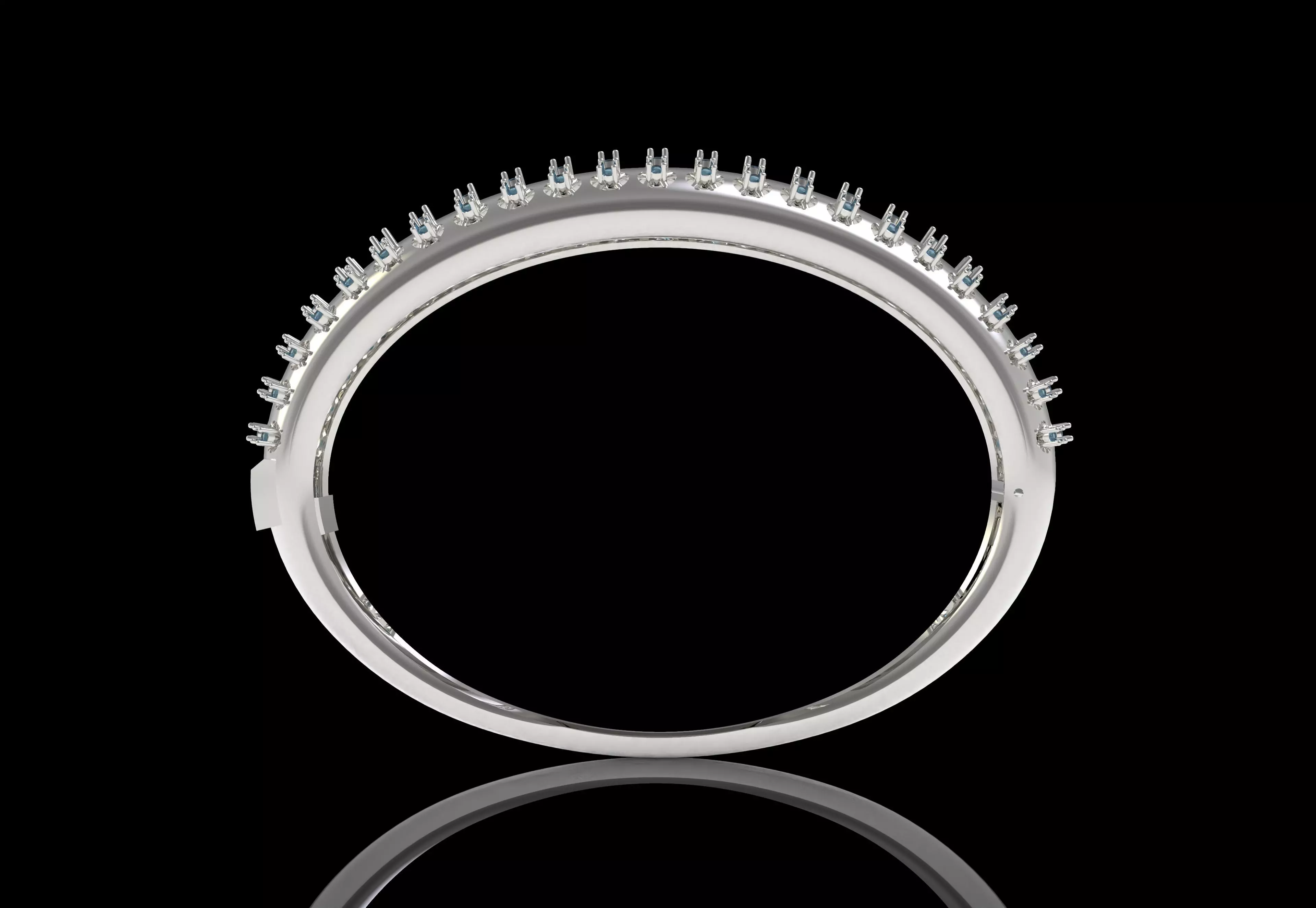 Art Deco Bracelet 29 3D print model_11