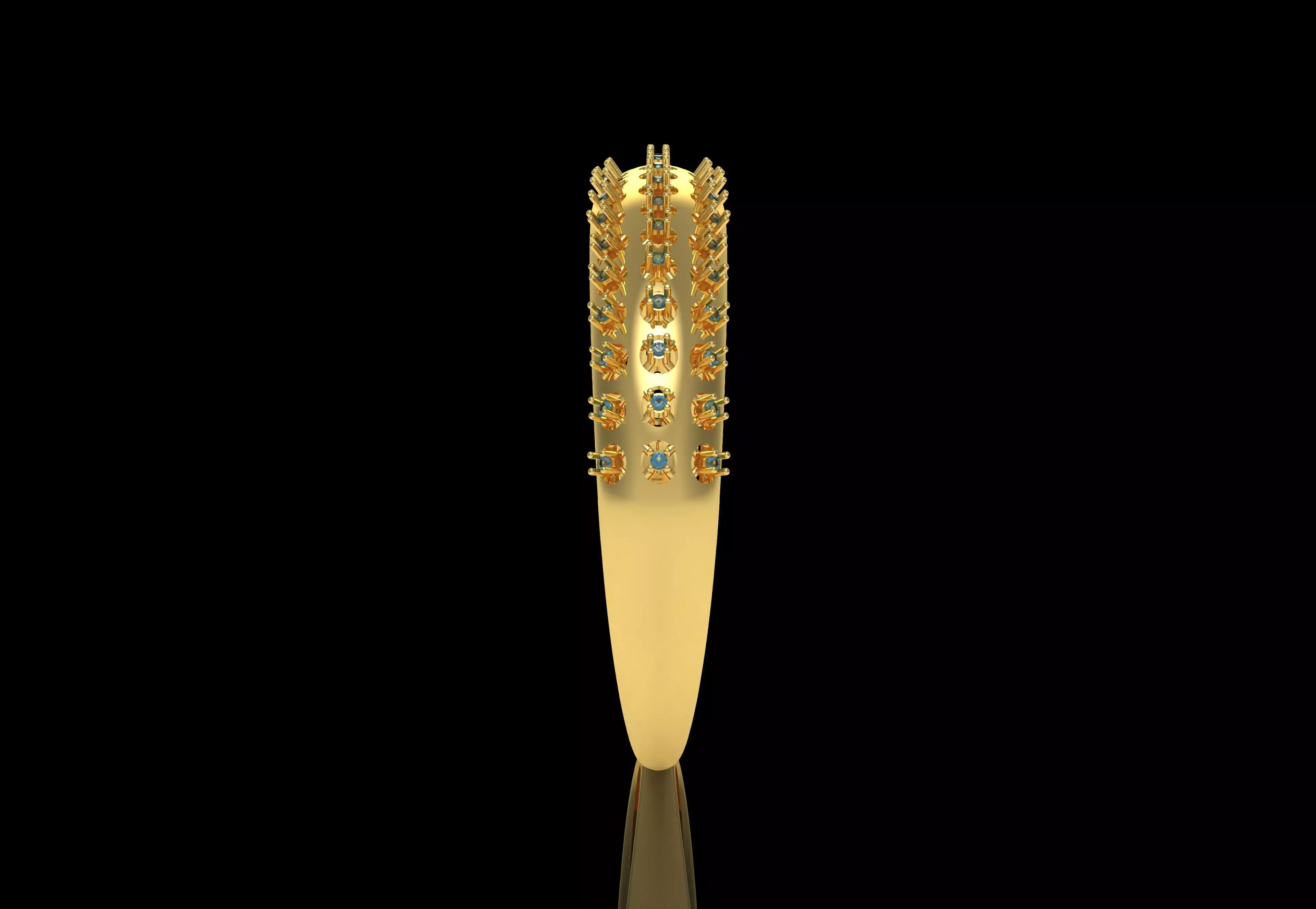 Art Deco Bracelet 29 3D print model_3