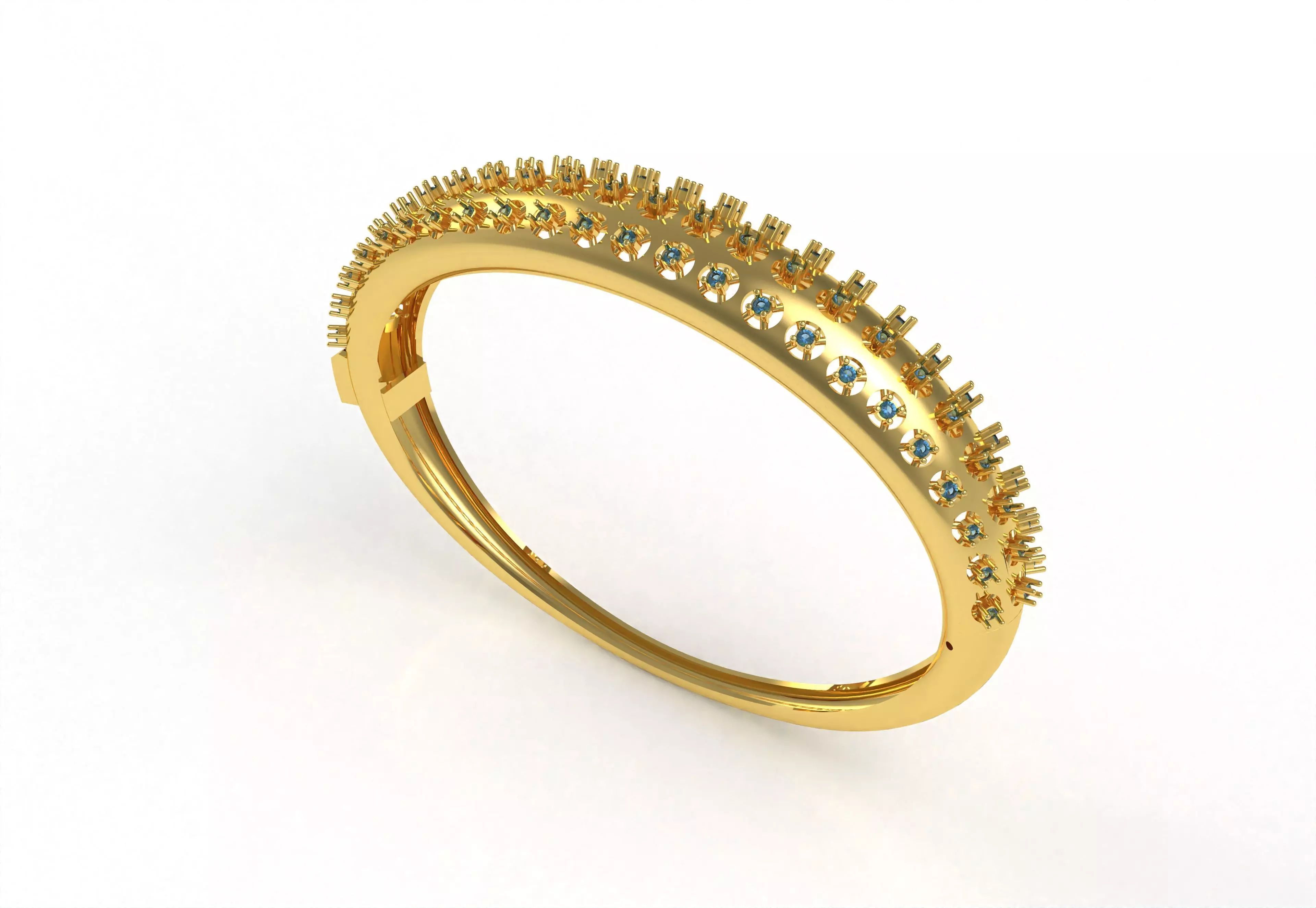 Art Deco Bracelet 29 3D print model_26