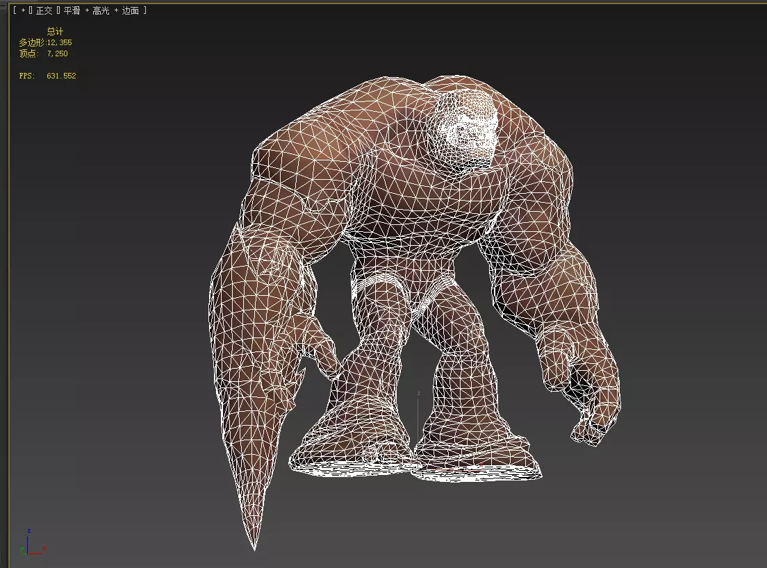 ClayFace Low-poly 3D model_18