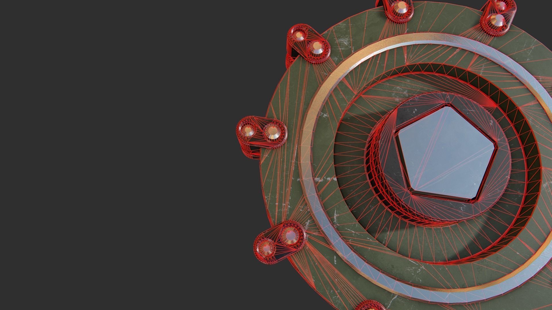 Mechanical Essentials Kitbash Vol1 340 pieces Low-poly 3D model_11