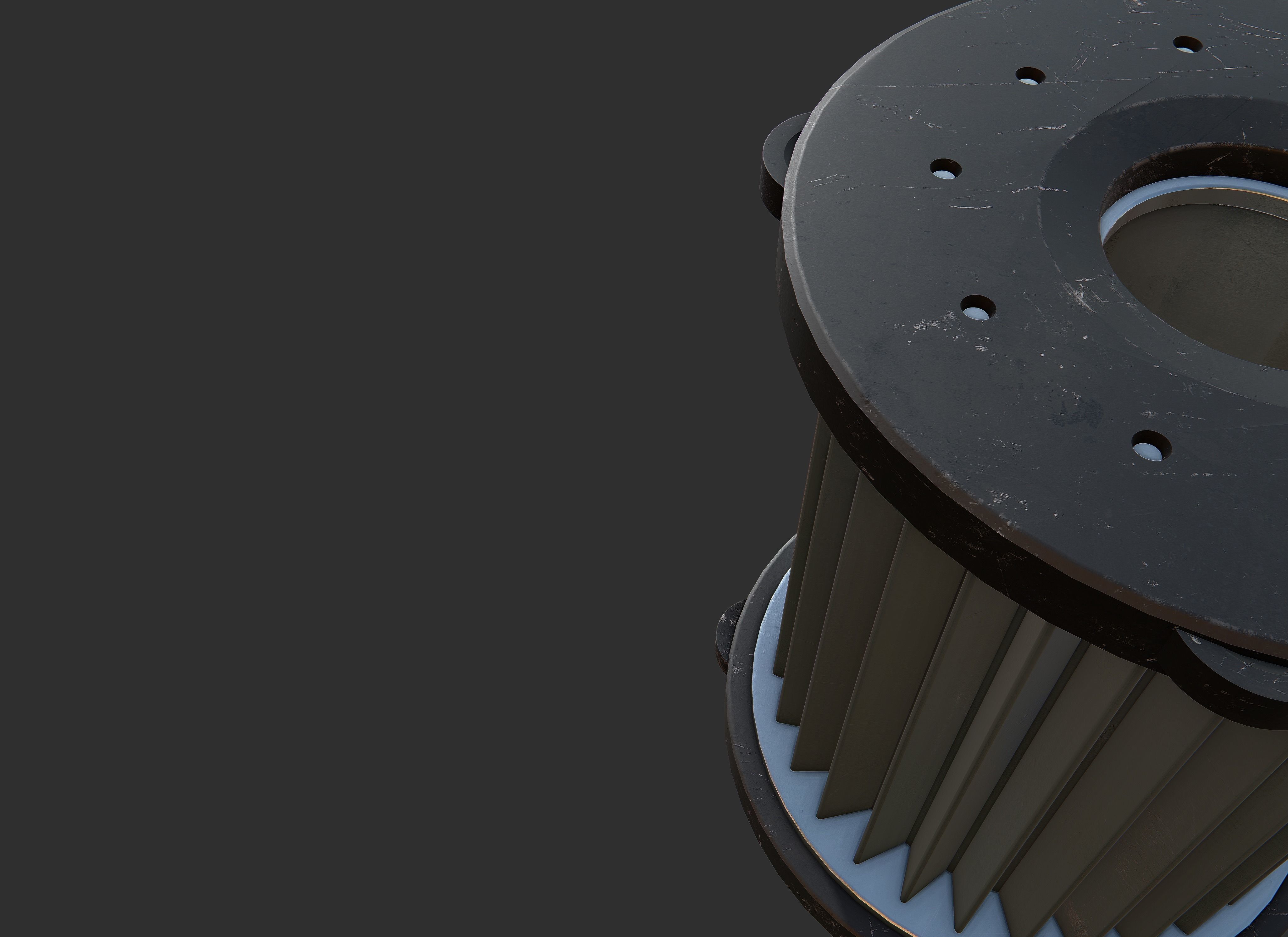 Mechanical Essentials Kitbash Vol1 340 pieces Low-poly 3D model_16