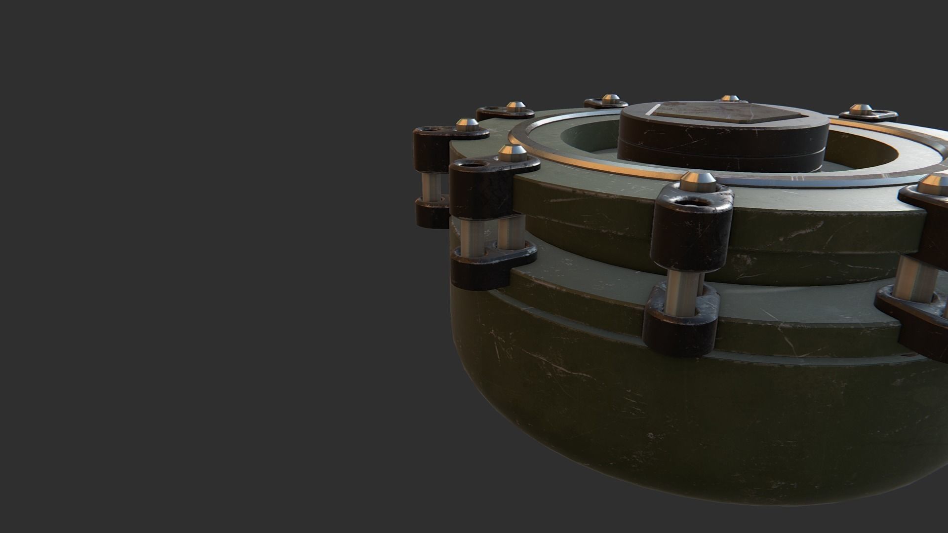 Mechanical Essentials Kitbash Vol1 340 pieces Low-poly 3D model_14