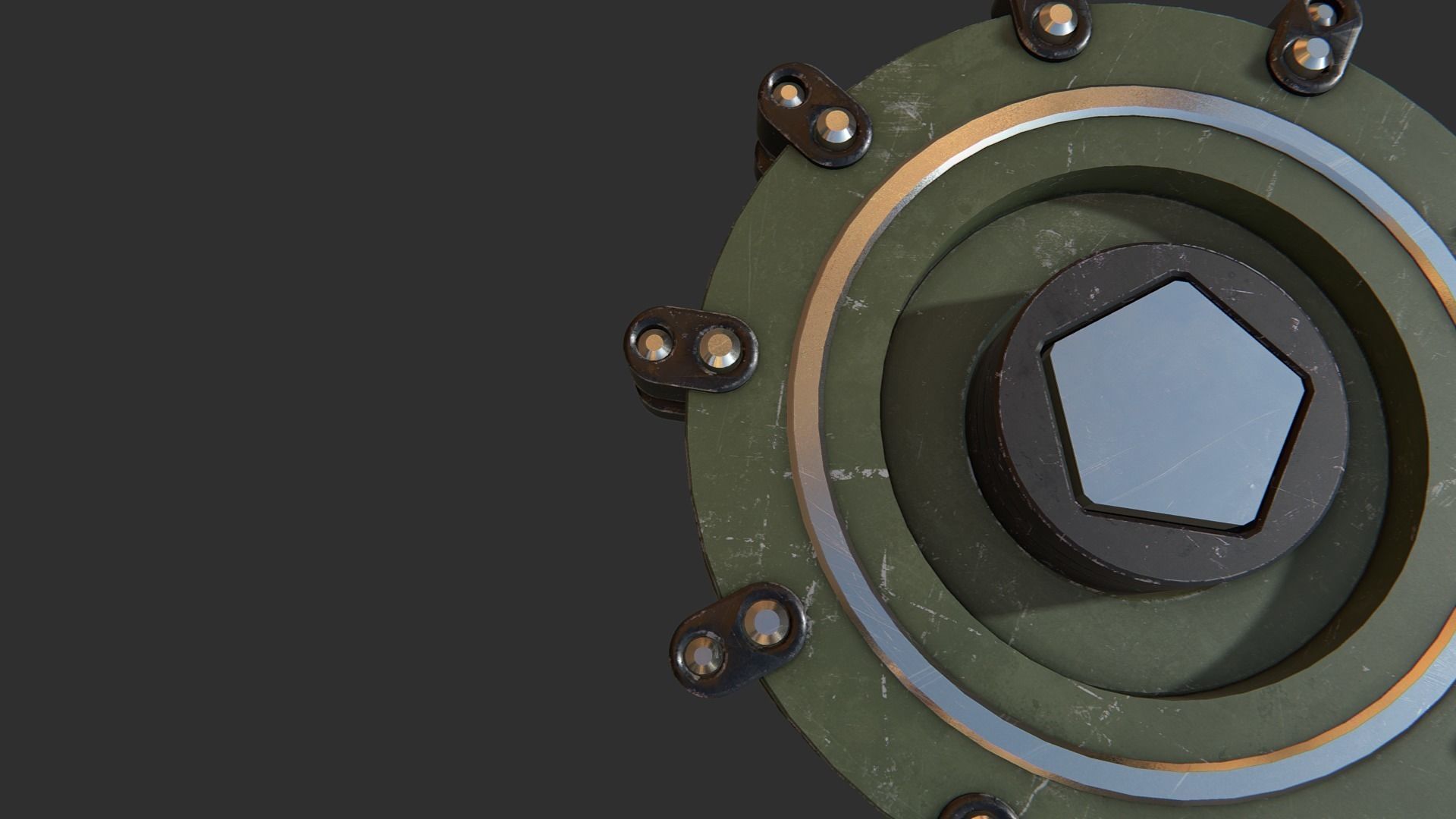 Mechanical Essentials Kitbash Vol1 340 pieces Low-poly 3D model_10