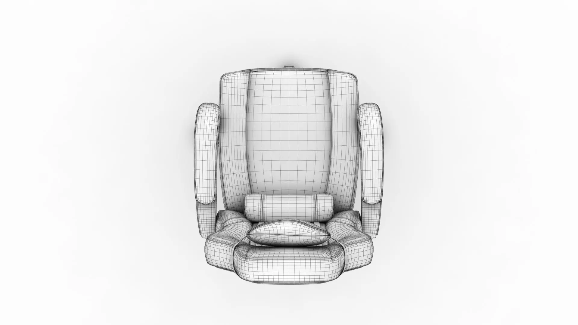 Gaming Chair 3D model_12