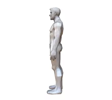 Generic Male Low Poly Character Low-poly 3D model_4