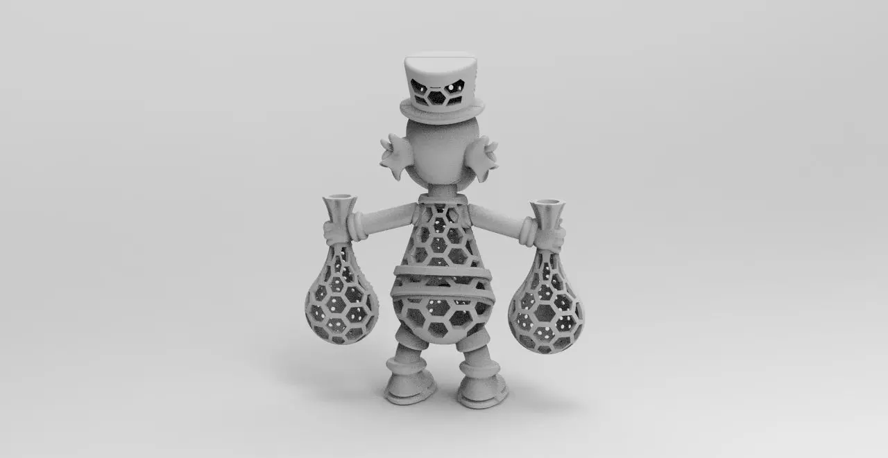 dije mc duck  3D print model_3