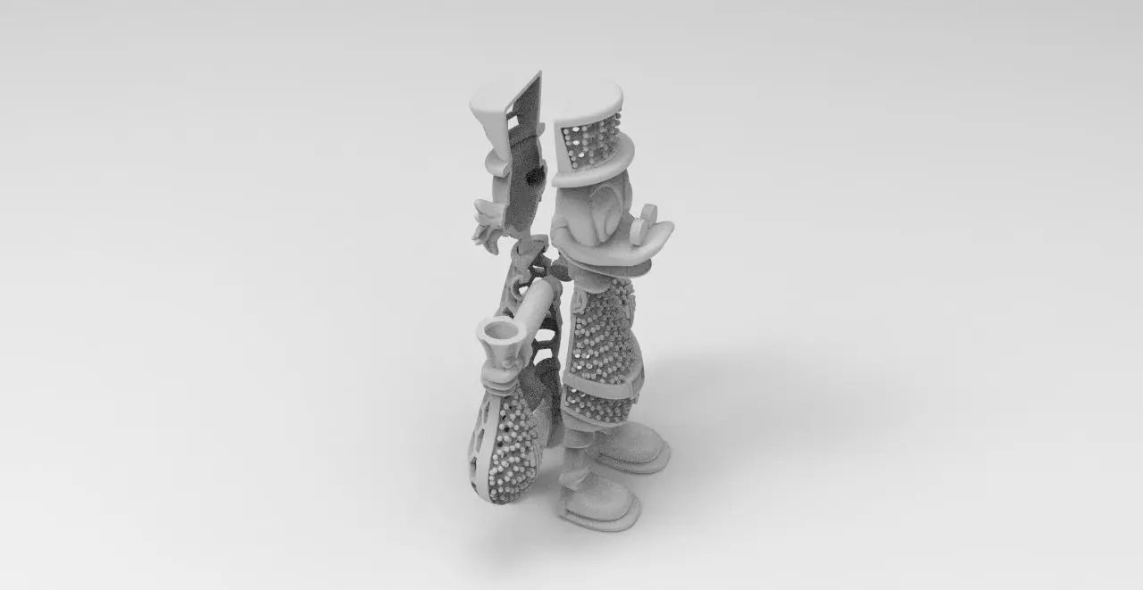 dije mc duck  3D print model_5