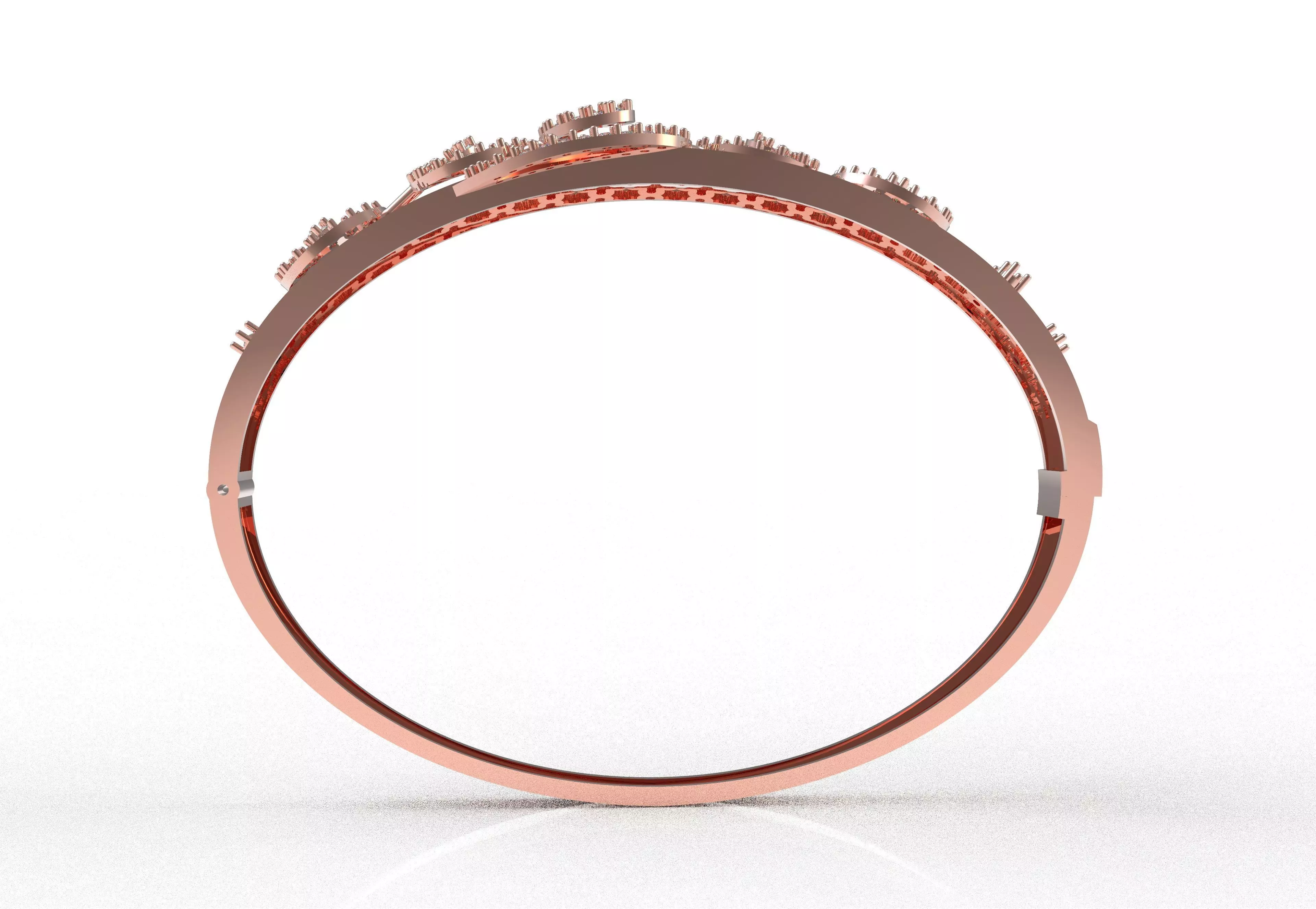 Art Deco Bracelet 40 3D print model_15