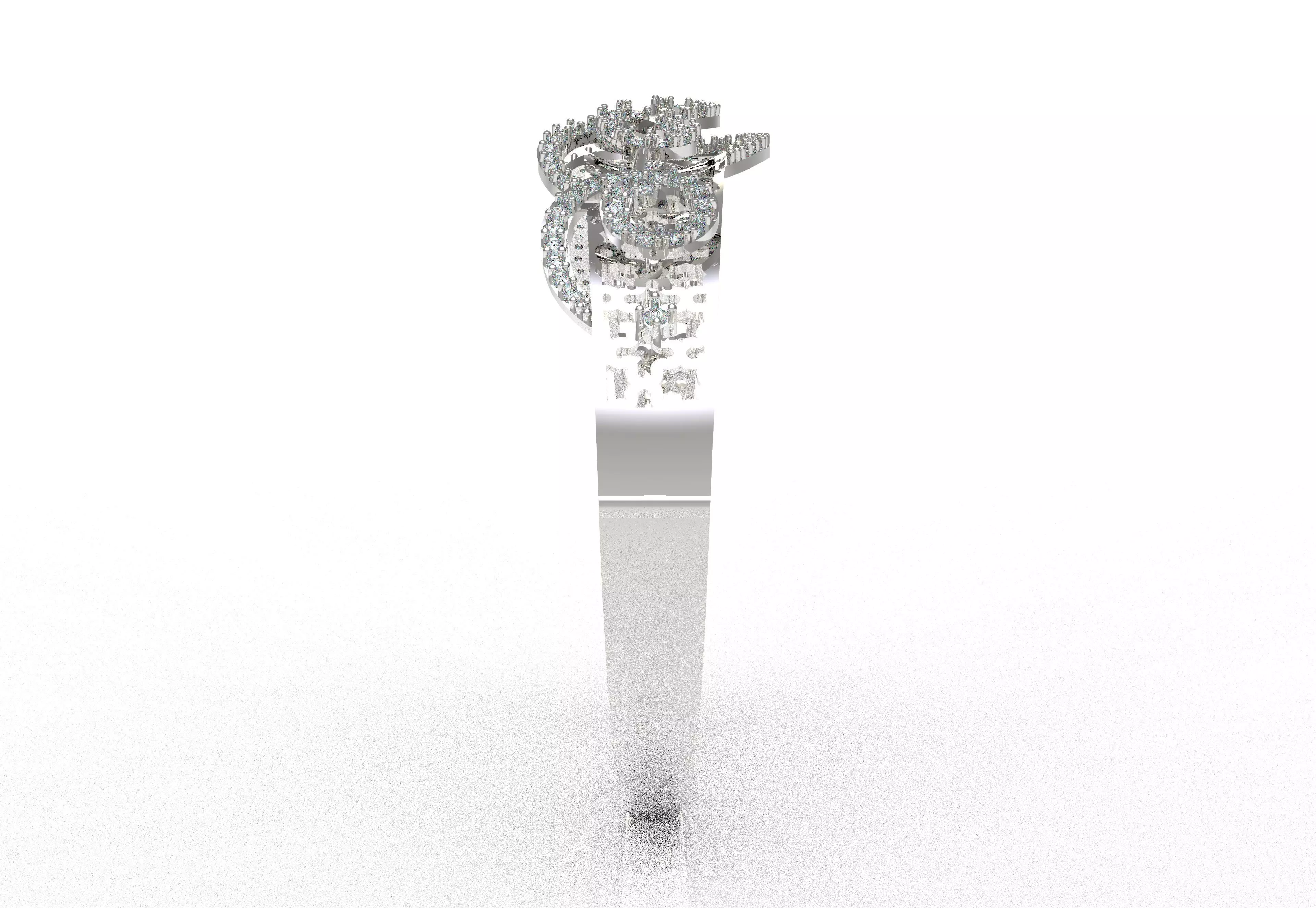 Art Deco Bracelet 40 3D print model_4