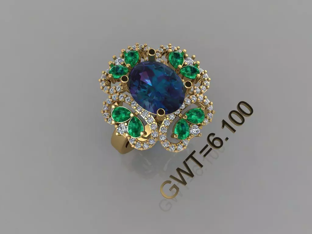 FASION   RING 3D model_2