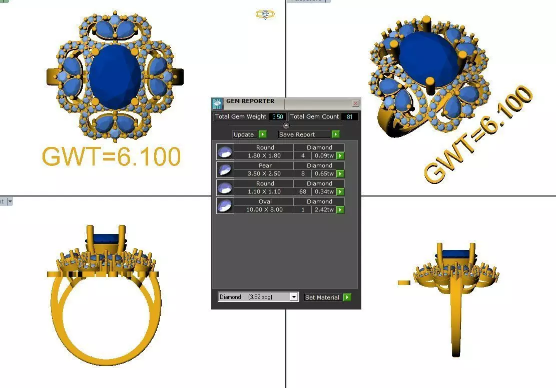 FASION   RING 3D model_3