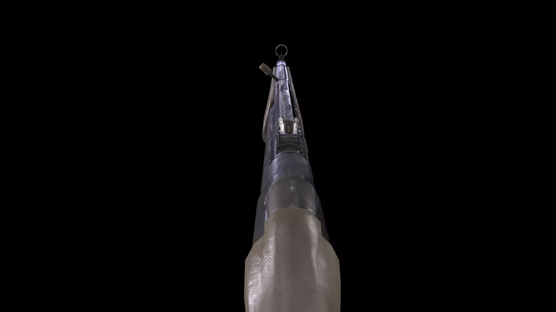 HKG3 Rifle Low-poly 3D model_7