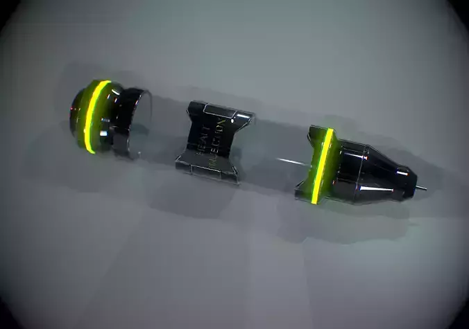 Sci-Fi Injector - Game Ready Prop