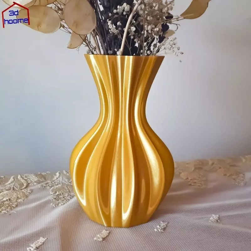 Shiny Vase 3D print model_8