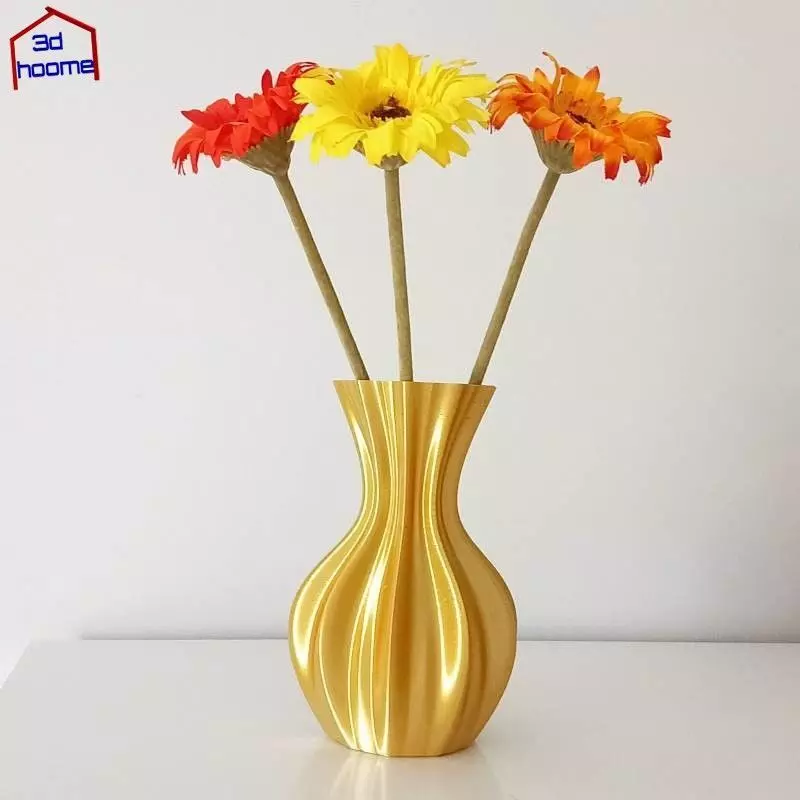 Shiny Vase 3D print model_2