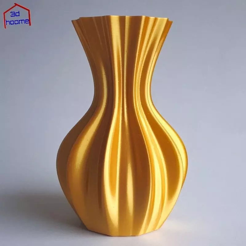 Shiny Vase 3D print model_9