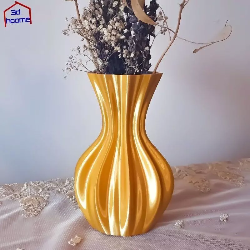 Shiny Vase 3D print model_11