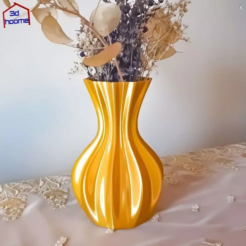Shiny Vase 3D print model_10