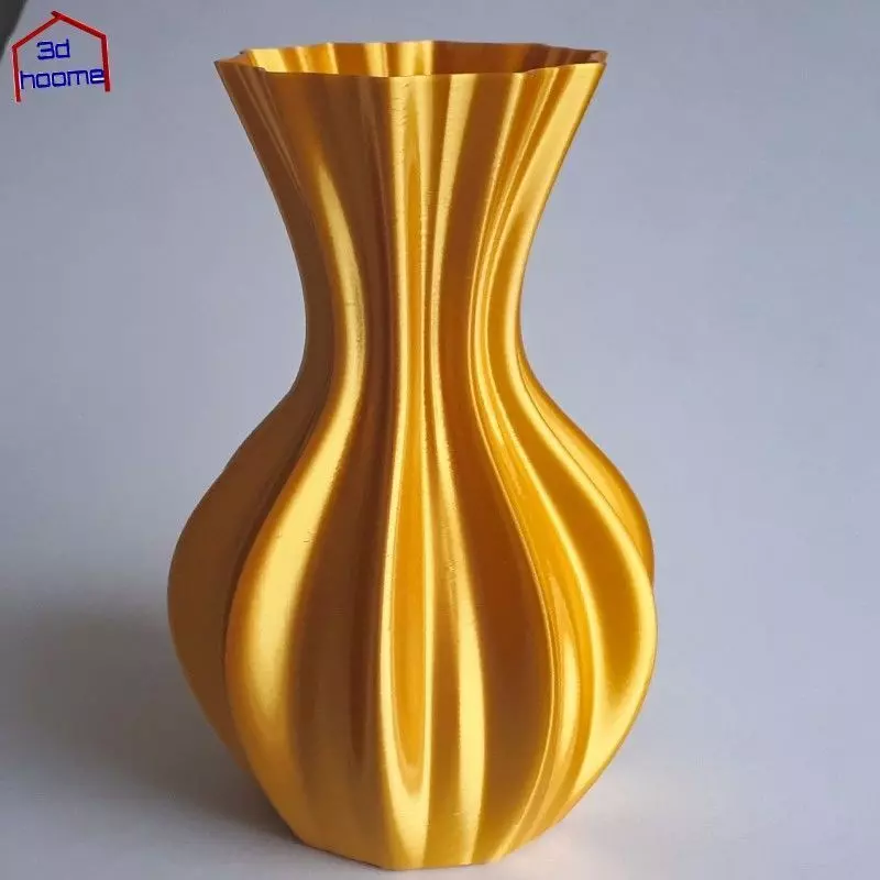 Shiny Vase 3D print model_4