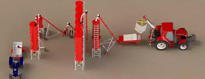 WG 4008 - STL Pneumatic grain dryer