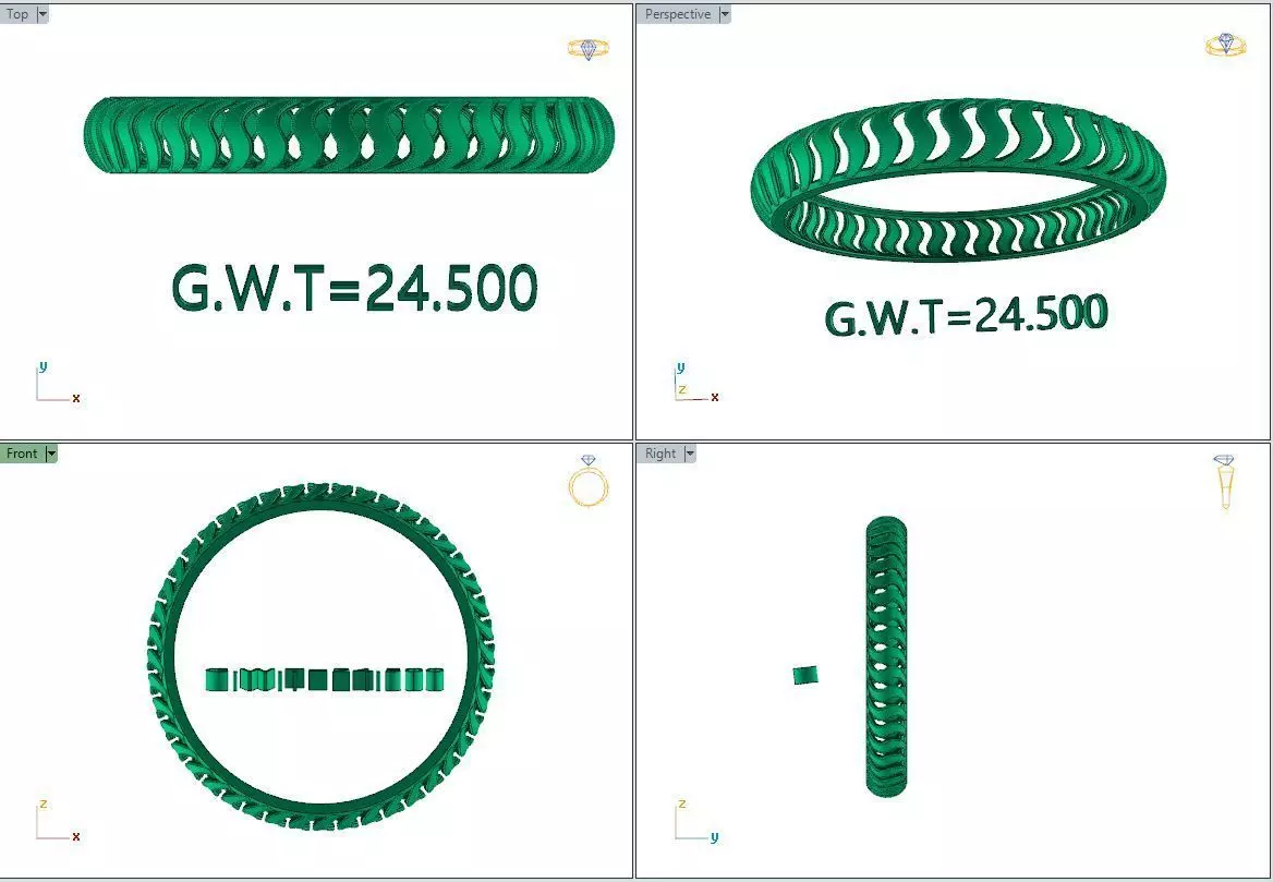 FASION BANGL 3D model_4