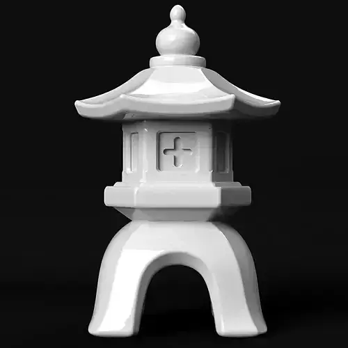 Toro Japanese Lantern 3D print model