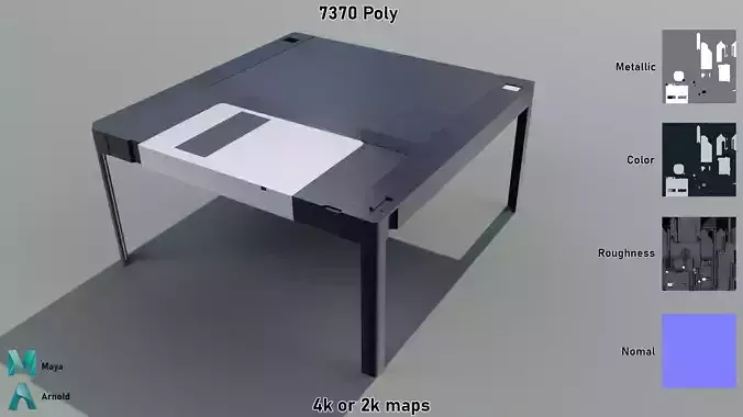 Floppy Disk Table