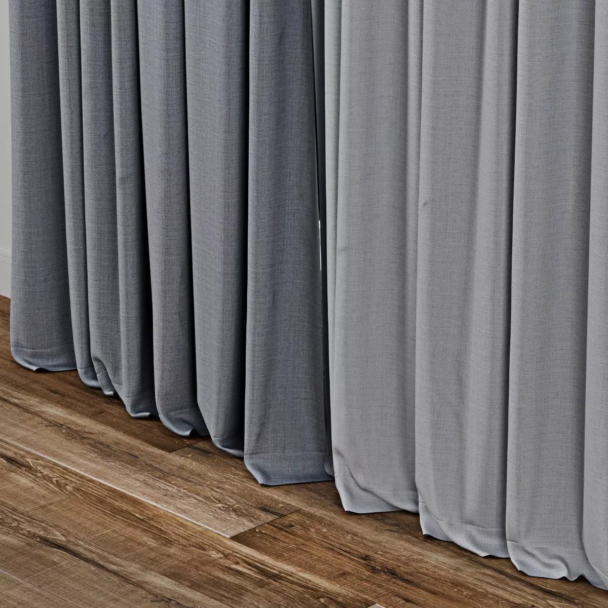 Curtain 002 3D model_3