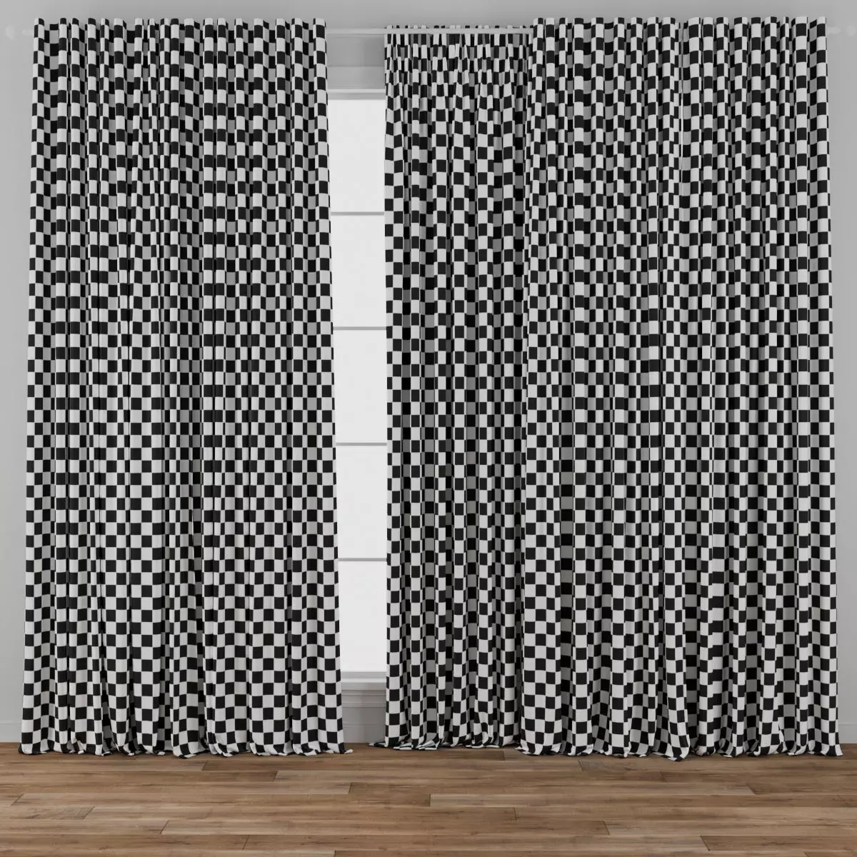 Curtain 002 3D model_5