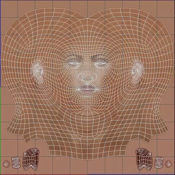 Jenna Ortega Character 3D Model Low-poly  Low-poly 3D model_17