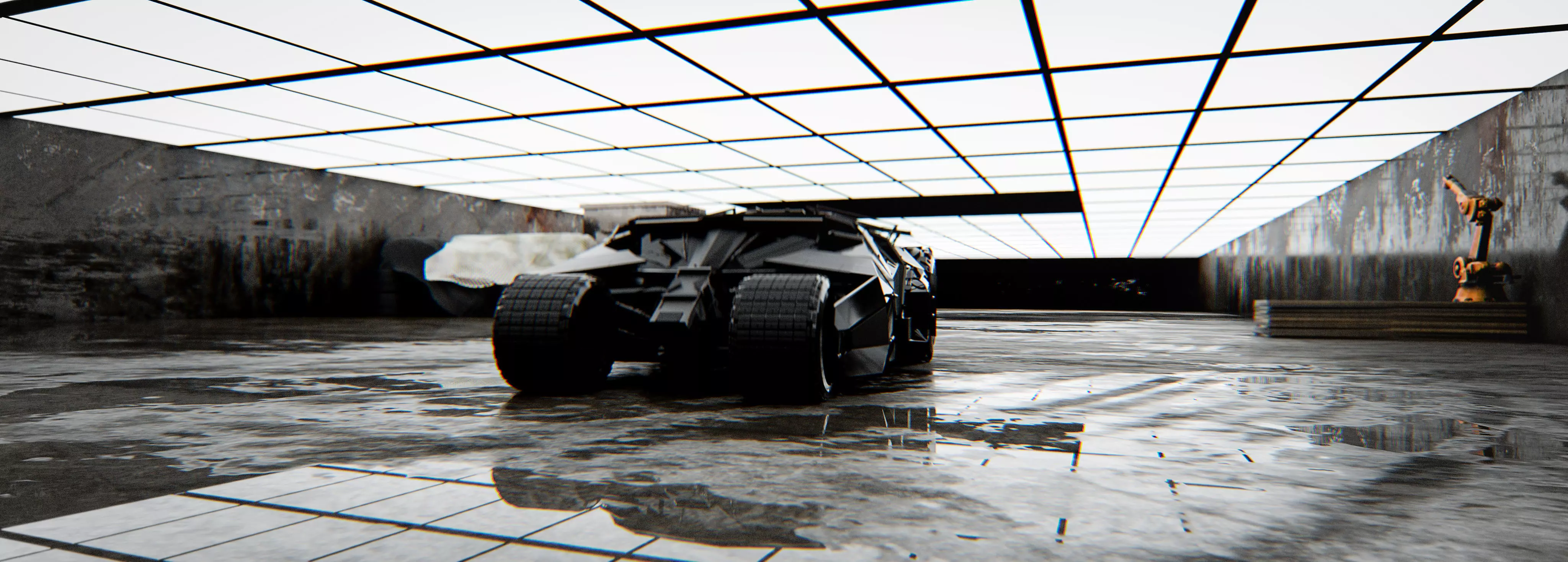 BatCave Scene 3D model_5