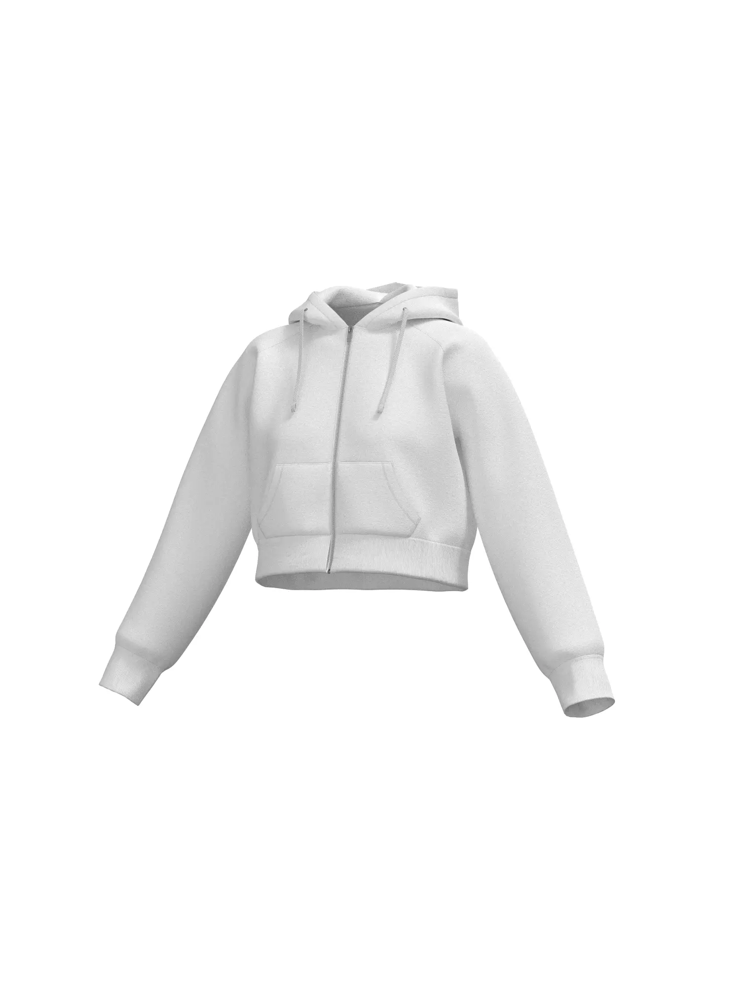 Female Street Wear Collection 3D model_22