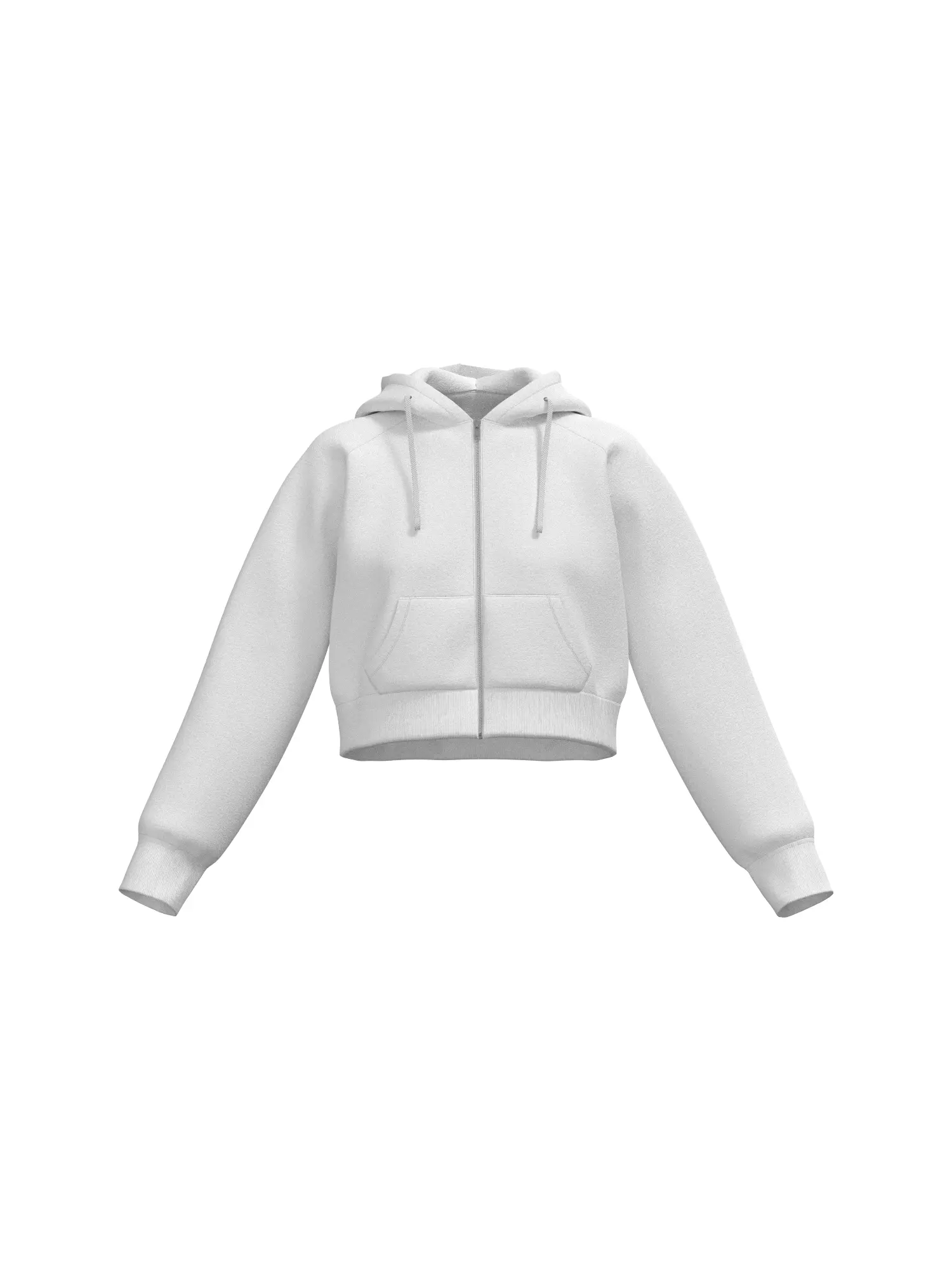 Female Street Wear Collection 3D model_7