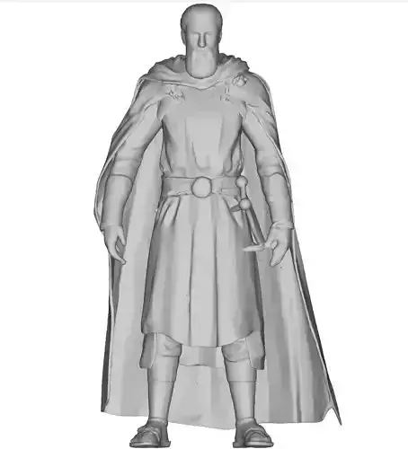 Old figure 3D print model