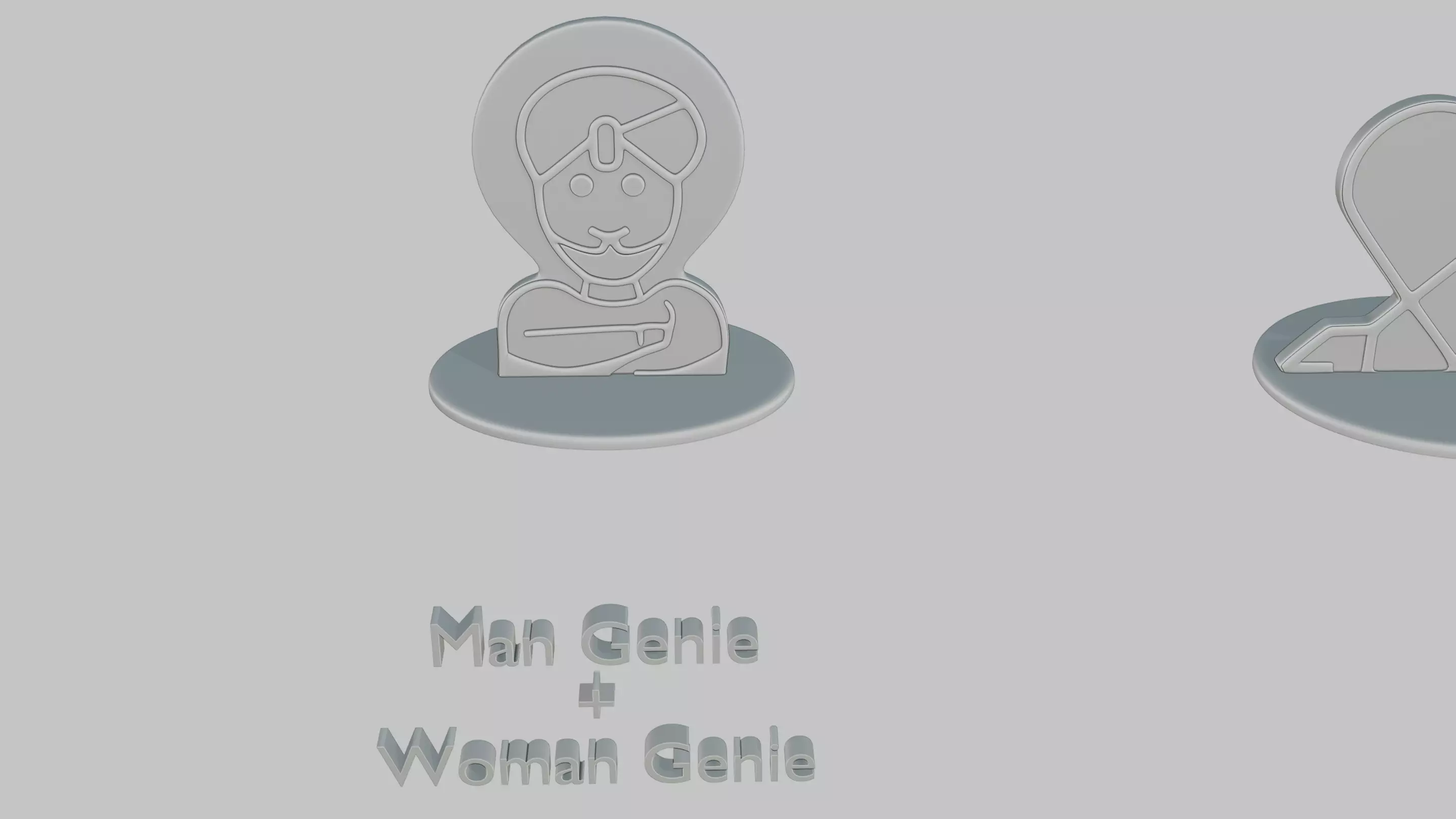 Mothers and Fathers Day Full Pack Emoji Statues 3D print model_47