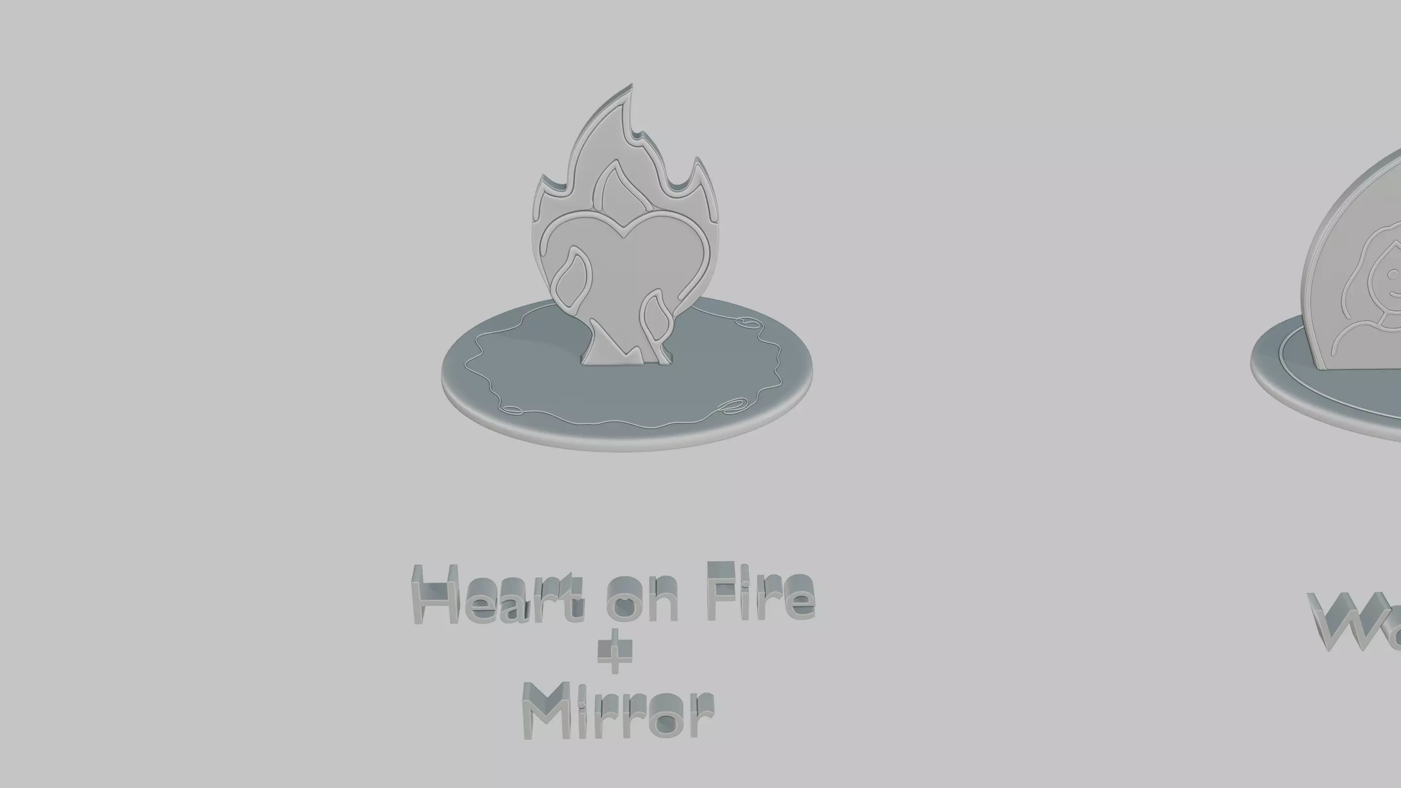 Mothers and Fathers Day Full Pack Emoji Statues 3D print model_58