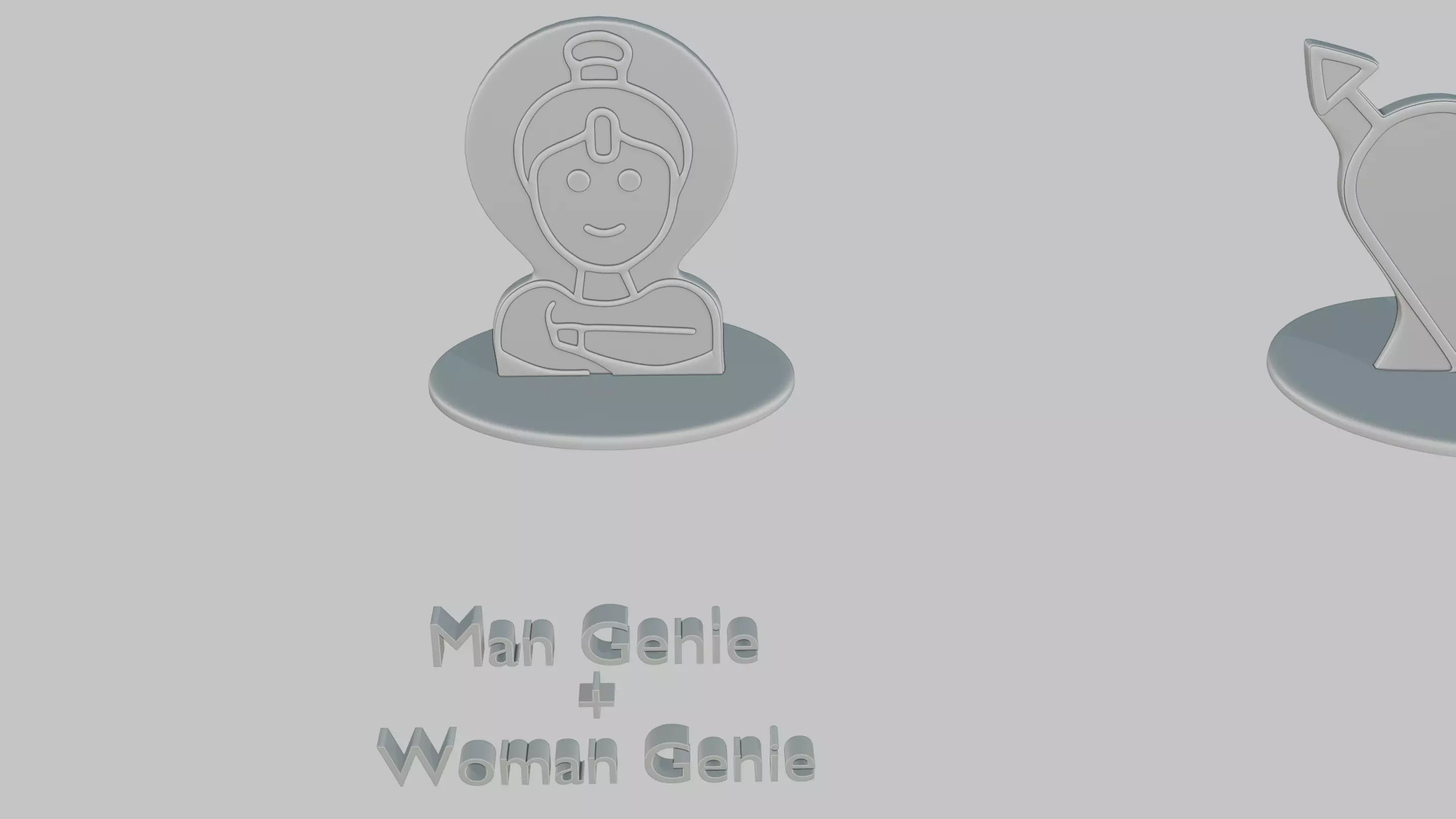 Mothers and Fathers Day Full Pack Emoji Statues 3D print model_48