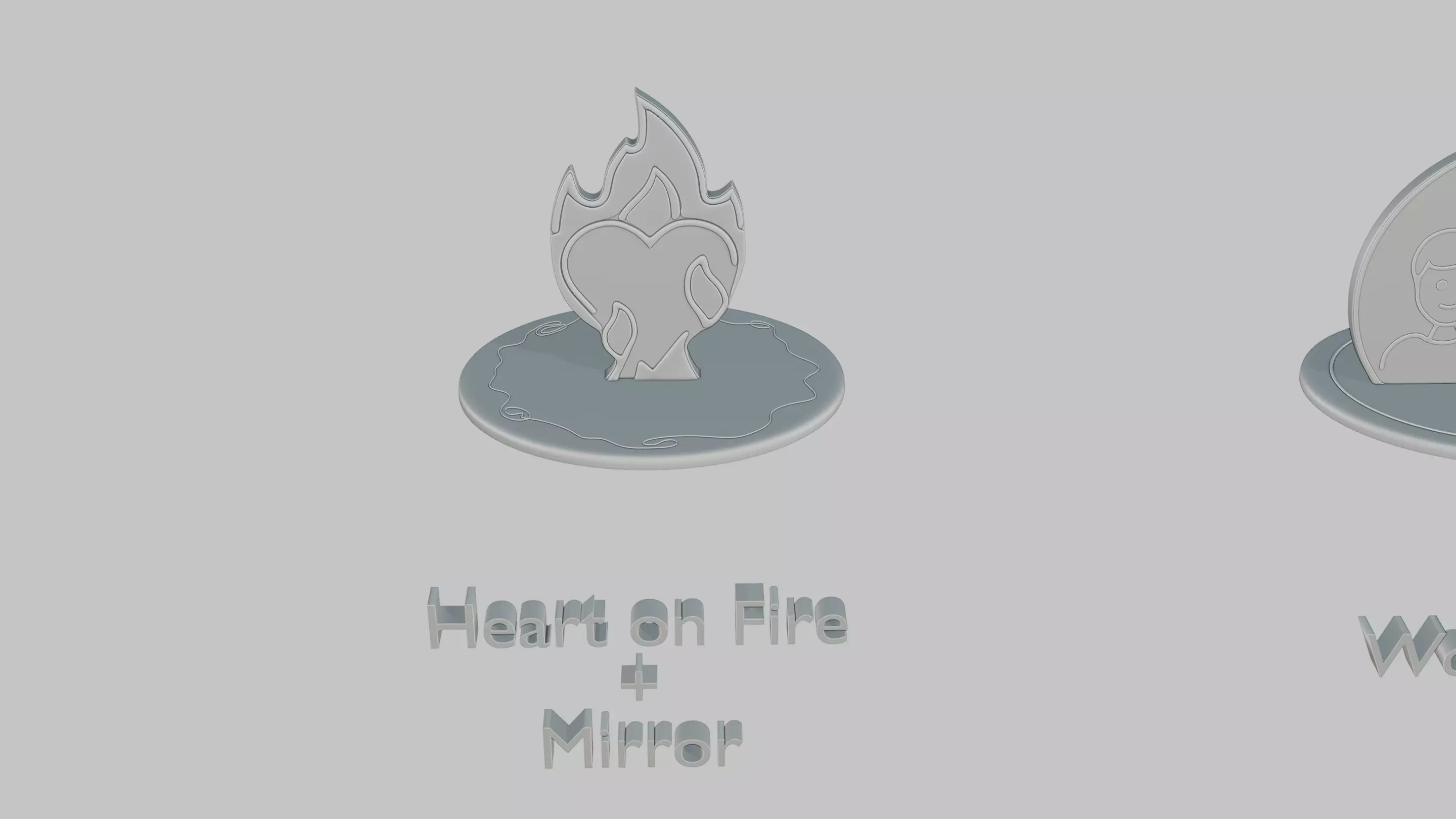 Mothers and Fathers Day Full Pack Emoji Statues 3D print model_57