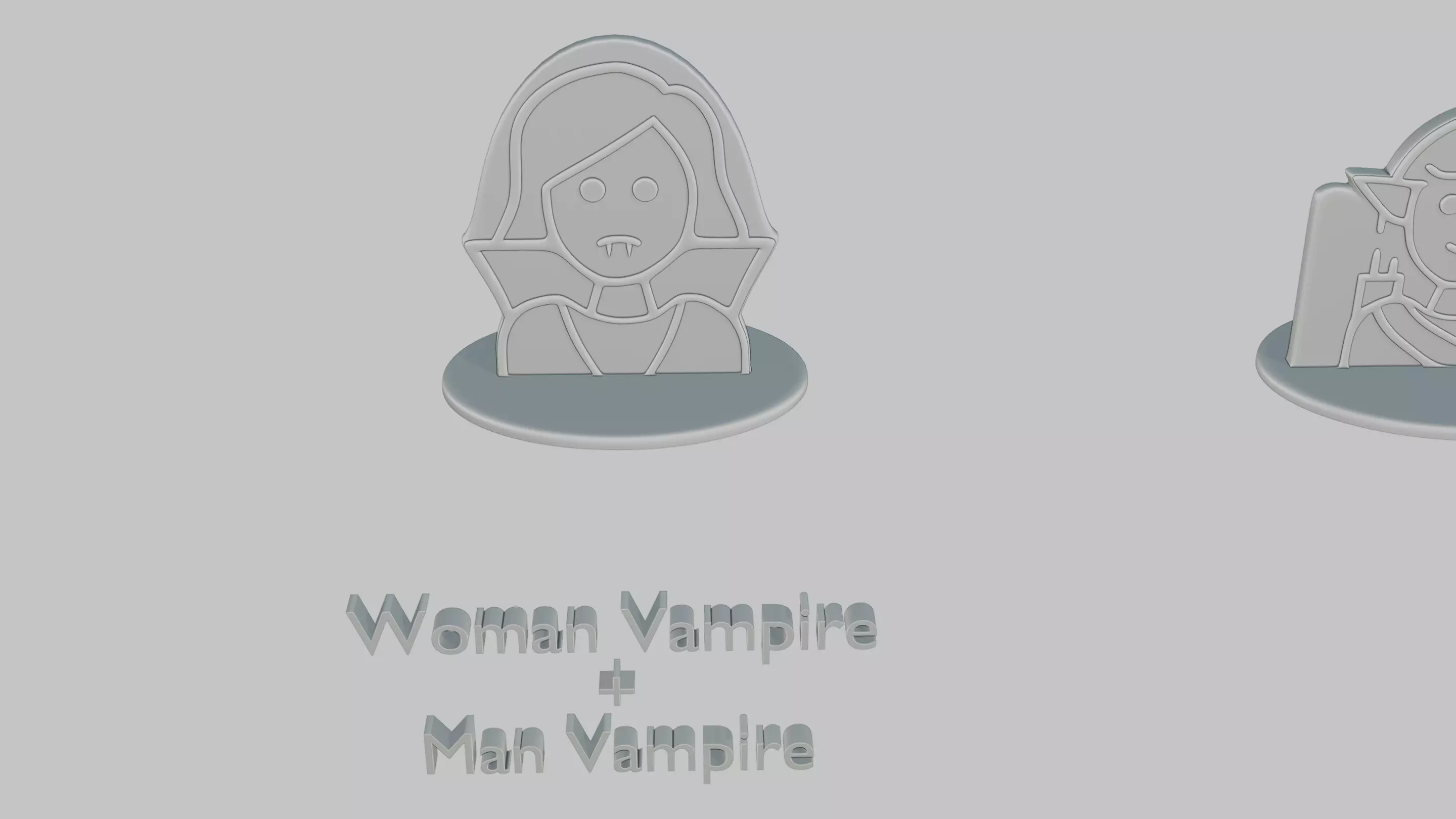 Mothers and Fathers Day Full Pack Emoji Statues 3D print model_43