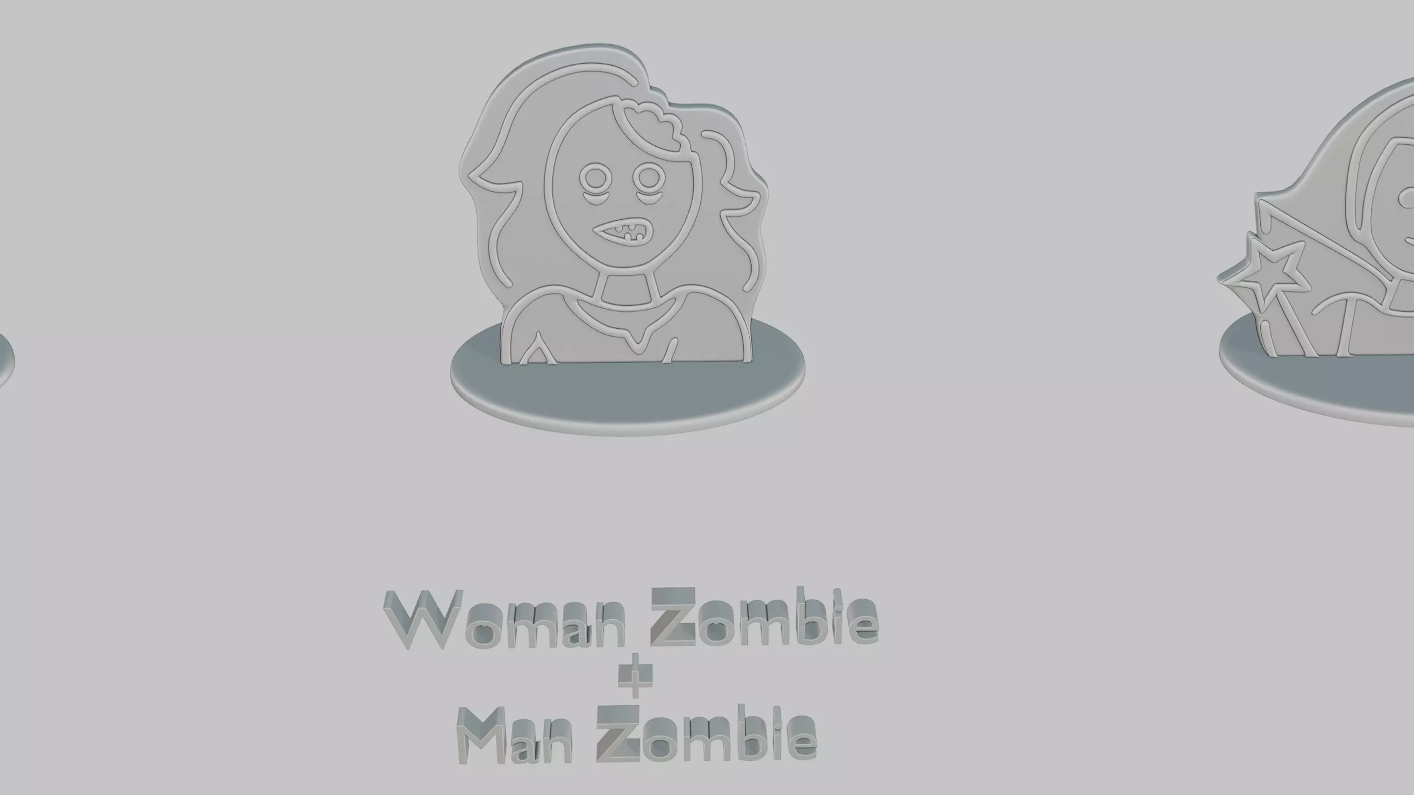 Mothers and Fathers Day Full Pack Emoji Statues 3D print model_39